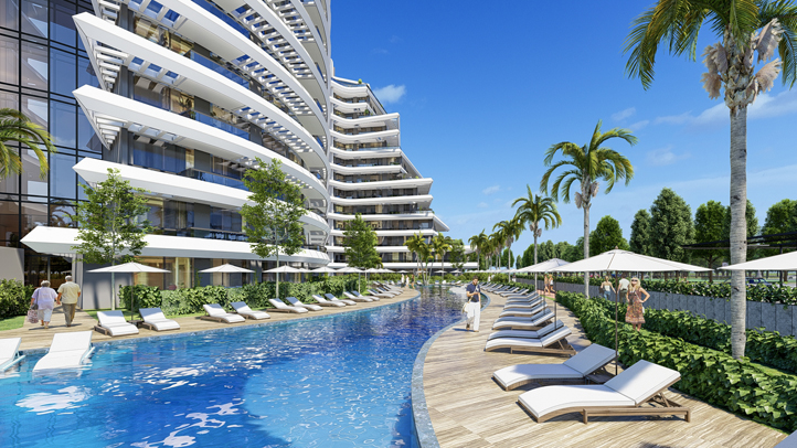 New off-plan project in Antalya